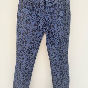 Guess Blue and Black Super Skinny Pants
